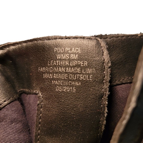 $270 GENTLE SOULS by Kenneth Cole Benton Moto Biker  combat  Bootie BLACK 8 M - Picture 5 of 5